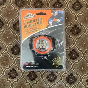 New 7 Bulb LED Headlamp